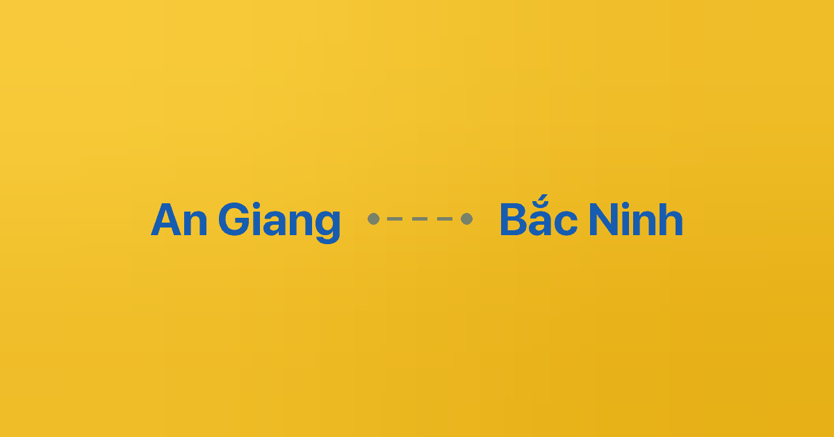 Xe ghép An Giang Bắc Ninh