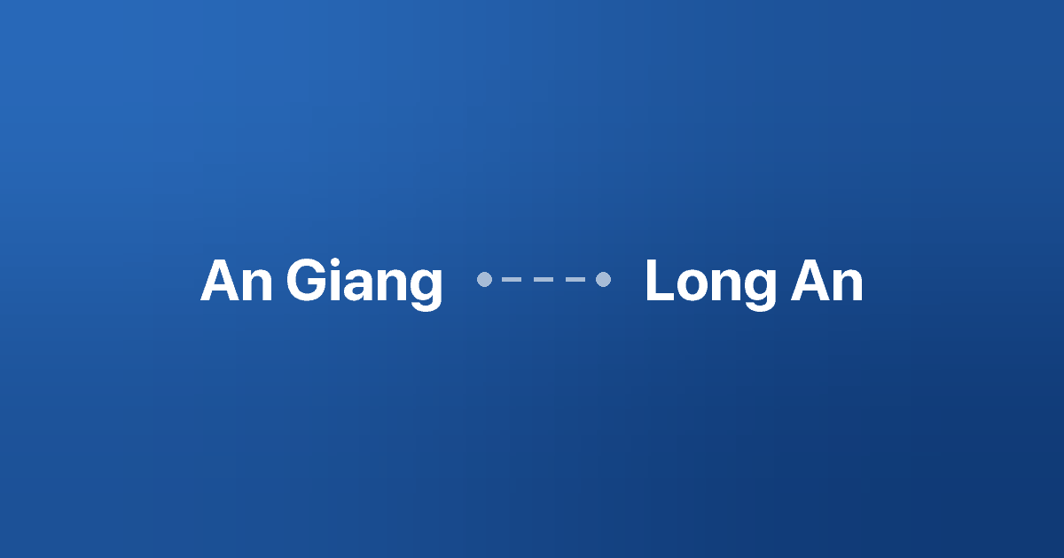 Xe ghép An Giang Long An