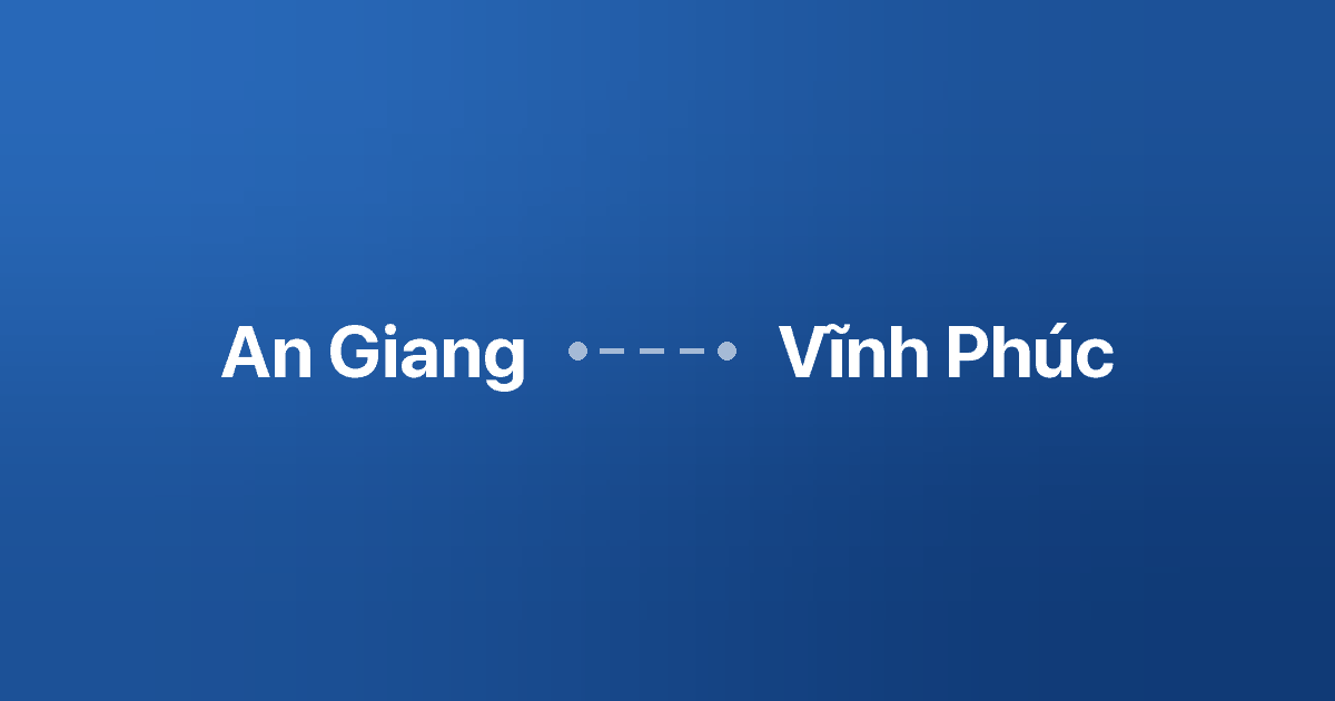 Xe ghép An Giang Vĩnh Phúc