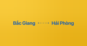 Xe ghép Bắc Giang Hải Phòng