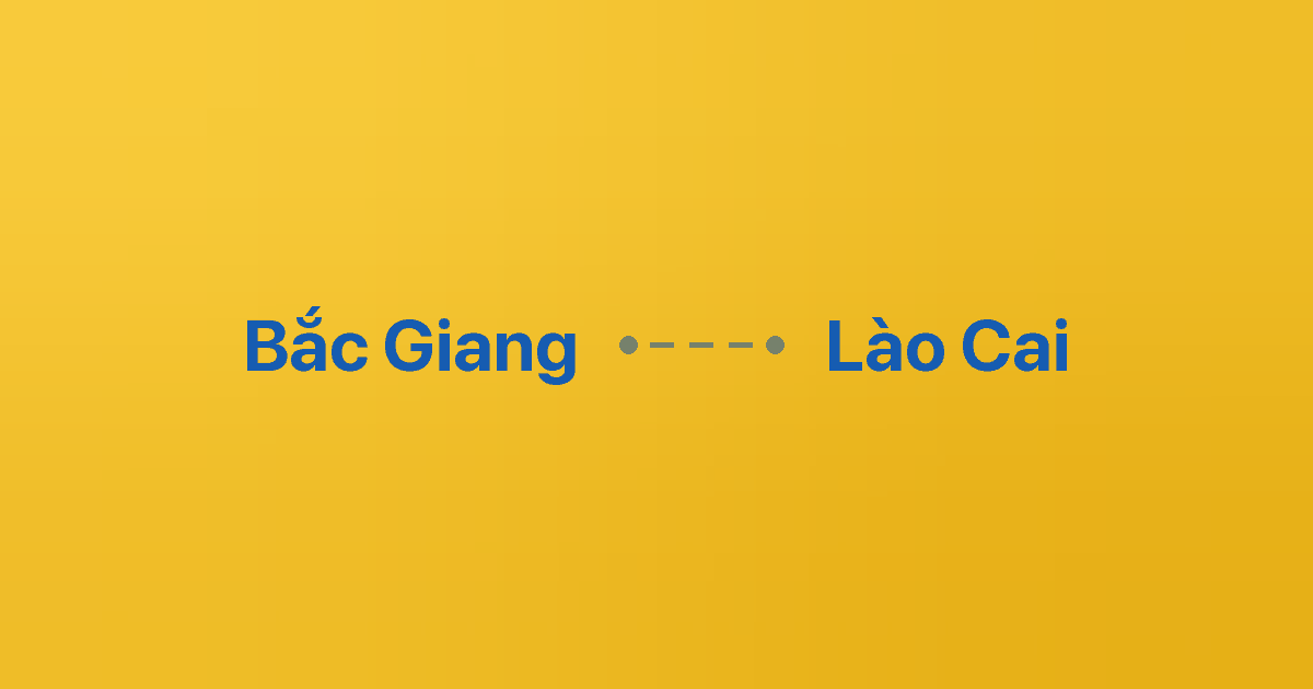 Xe ghép Bắc Giang Lào Cai 1 Xe ghép Bắc Giang Lào Cai
