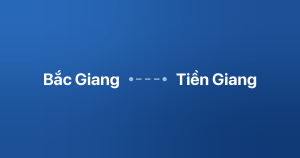 Xe ghép Bắc Giang Tiền Giang