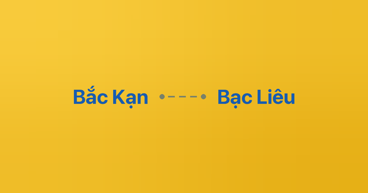 Xe ghép Bắc Kạn Bạc Liêu