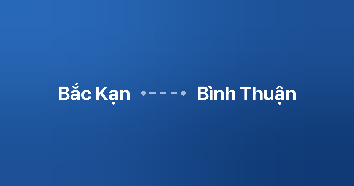 Xe ghép Bắc Kạn Bình Thuận