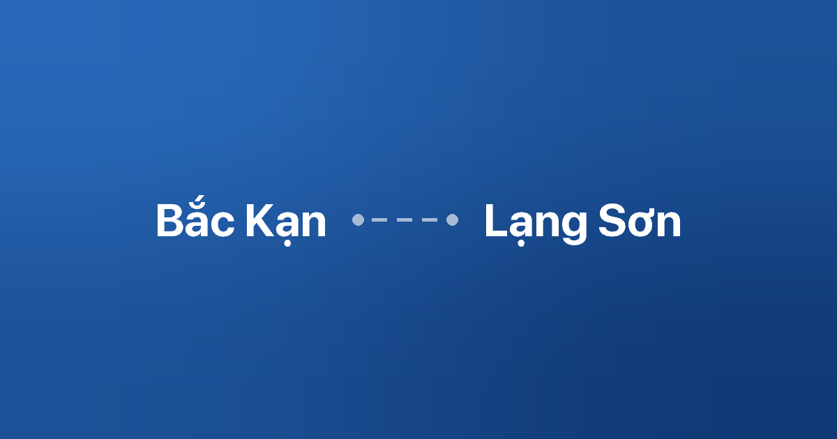 Xe ghép Bắc Kạn Lạng Sơn