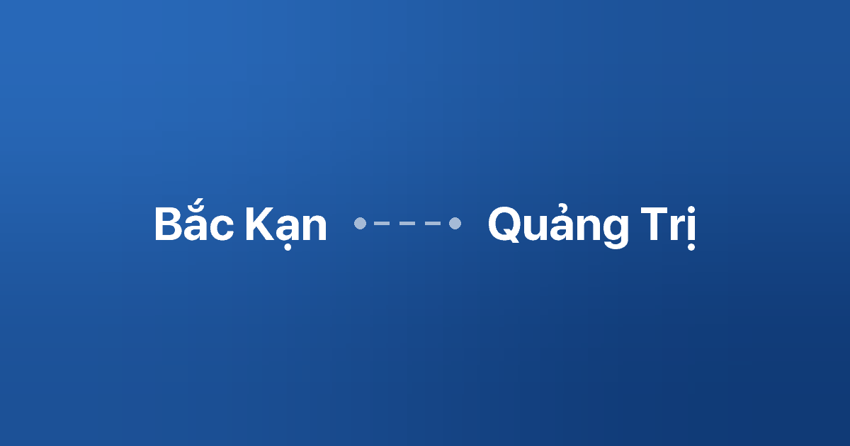 Xe ghép Bắc Kạn Quảng Trị