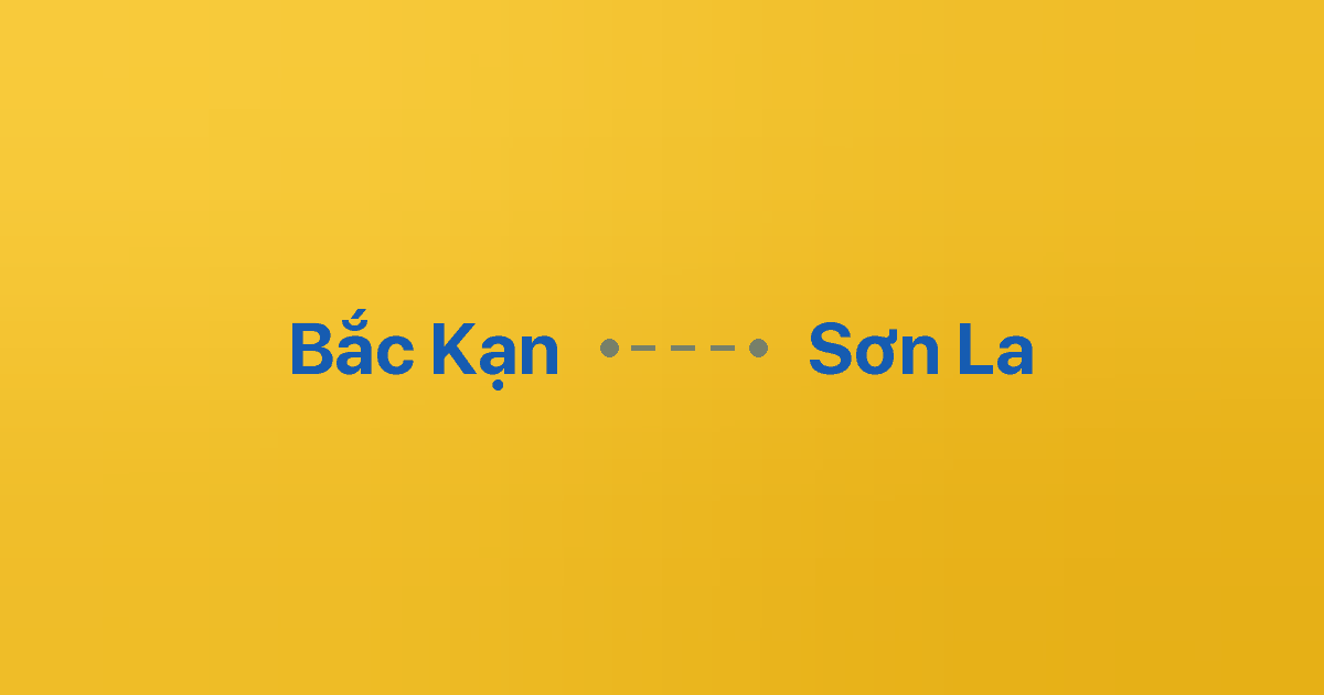 Xe ghép Bắc Kạn Sơn La