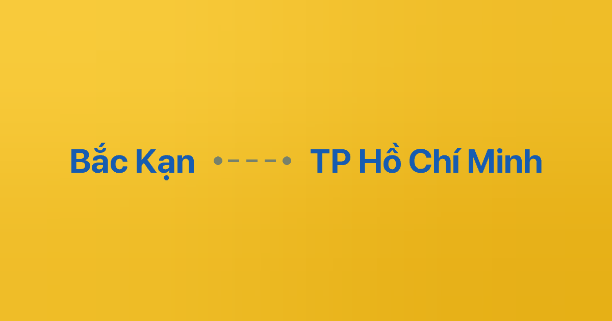 Xe ghép Bắc Kạn TP Hồ Chí Minh 4 Xe ghép Bắc Kạn TP Hồ Chí Minh