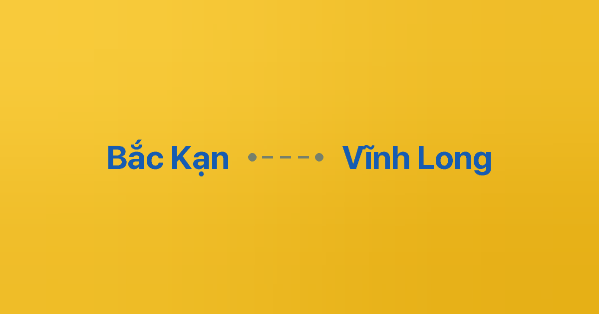 Xe ghép Bắc Kạn Vĩnh Long