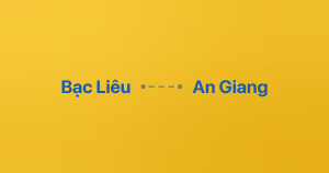 Xe ghép Bạc Liêu An Giang