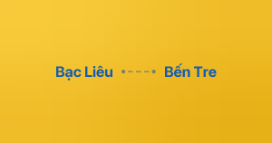 Xe ghép Bạc Liêu Bến Tre