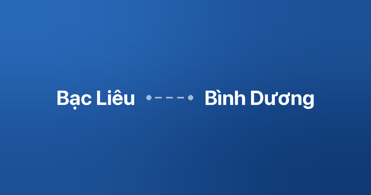 Xe ghép Bạc Liêu Bình Dương 2 Xe ghép Bạc Liêu Bình Dương