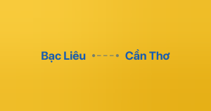Xe ghép Bạc Liêu Cần Thơ