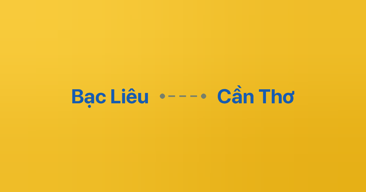 Xe ghép Bạc Liêu Cần Thơ 5 Xe ghép Bạc Liêu Cần Thơ