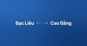 Xe ghép Bạc Liêu Cao Bằng