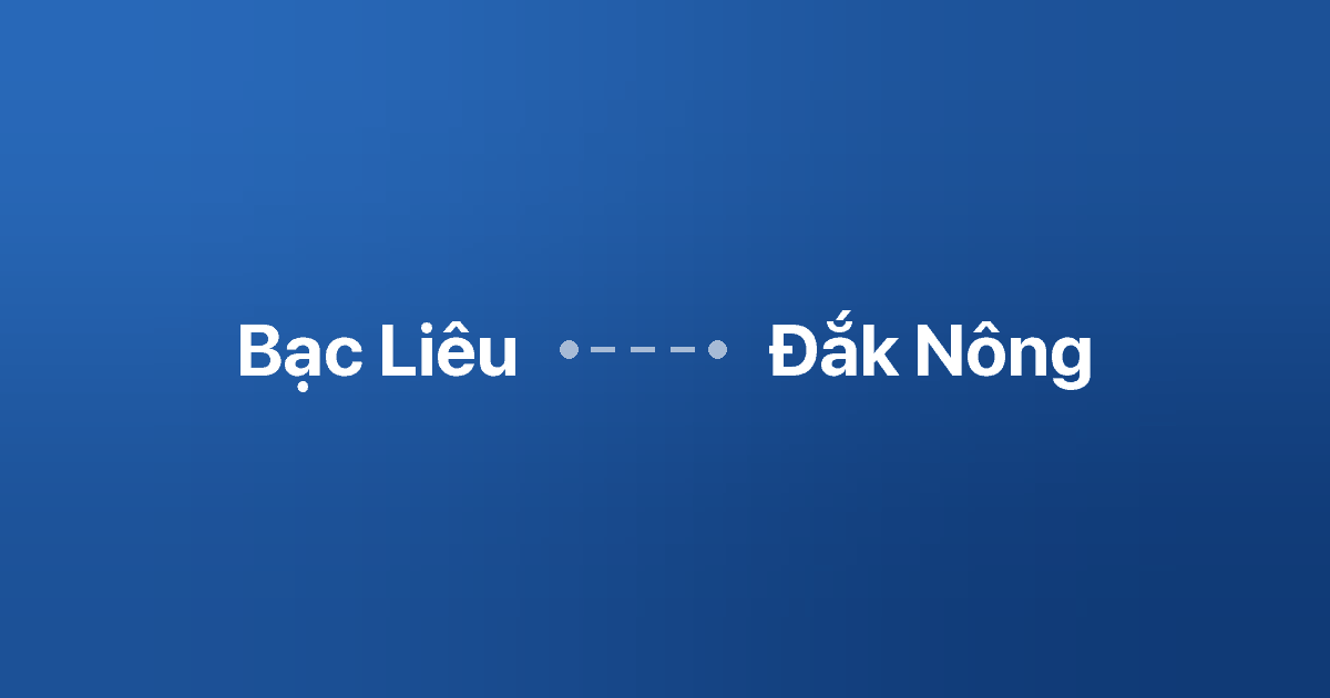 Xe ghép Bạc Liêu Đắk Nông 1 Xe ghép Bạc Liêu Đắk Nông