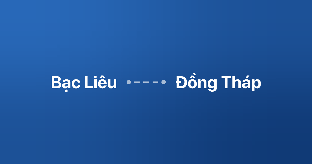 Xe ghép Bạc Liêu Đồng Tháp