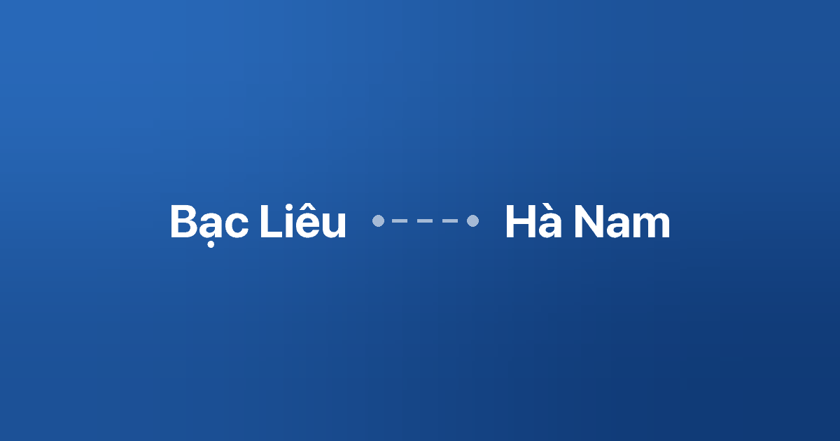 Xe ghép Bạc Liêu Hà Nam 5 Xe ghép Bạc Liêu Hà Nam