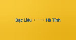 Xe ghép Bạc Liêu Hà Tĩnh