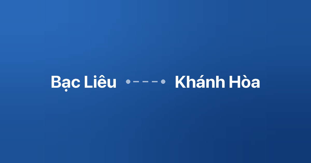 Xe ghép Bạc Liêu Khánh Hòa 5 Xe ghép Bạc Liêu Khánh Hòa