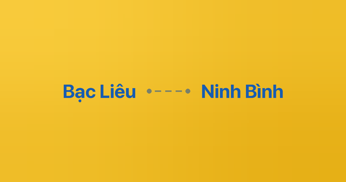Xe ghép Bạc Liêu Ninh Bình 2 Xe ghép Bạc Liêu Ninh Bình