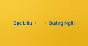 Xe ghép Bạc Liêu Quảng Ngãi