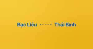 Xe ghép Bạc Liêu Thái Bình