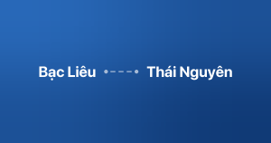 Xe ghép Bạc Liêu Thái Nguyên