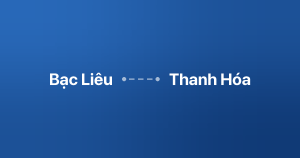 Xe ghép Bạc Liêu Thanh Hóa