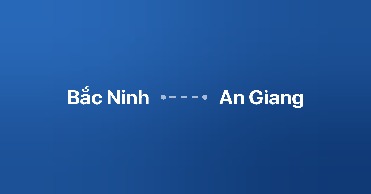 Xe ghép Bắc Ninh An Giang