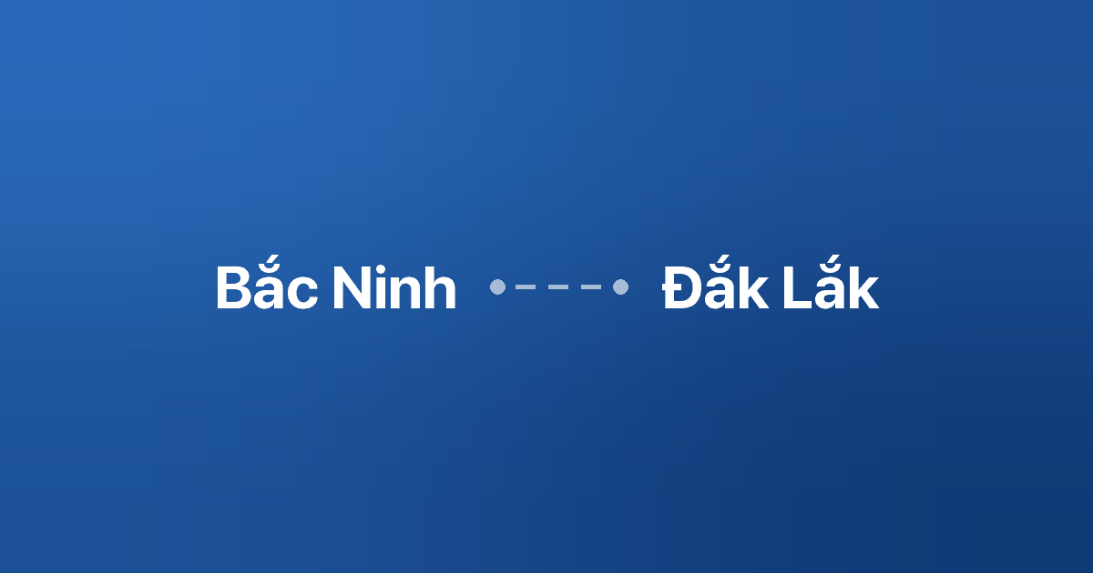 Xe ghép Bắc Ninh Đắk Lắk