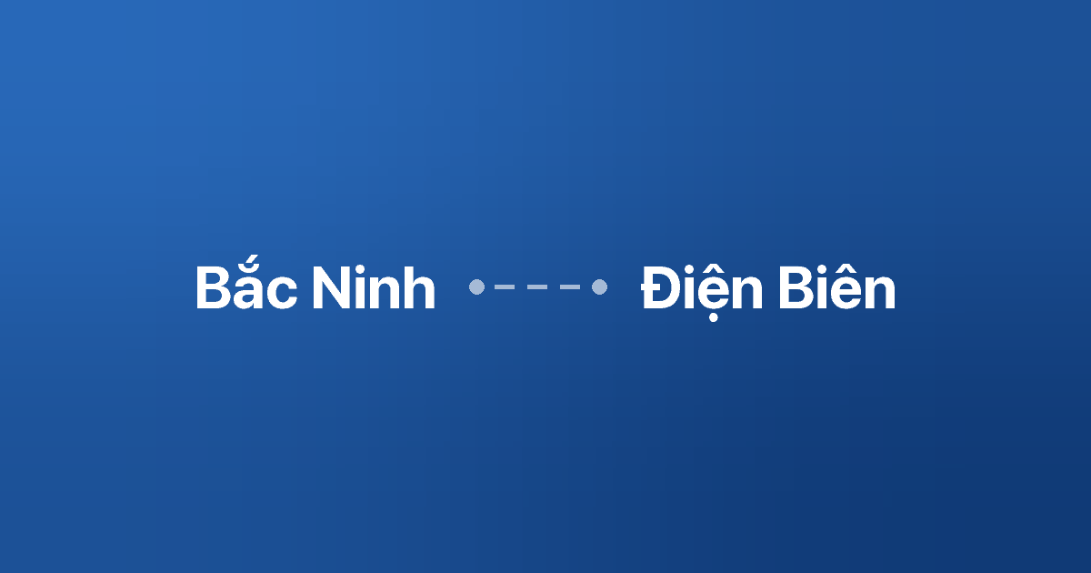 Xe ghép Bắc Ninh Điện Biên
