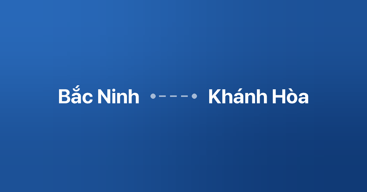 Xe ghép Bắc Ninh Khánh Hòa