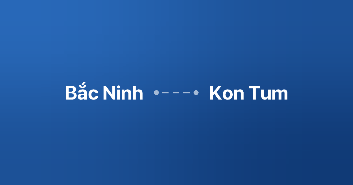 Xe ghép Bắc Ninh Kon Tum