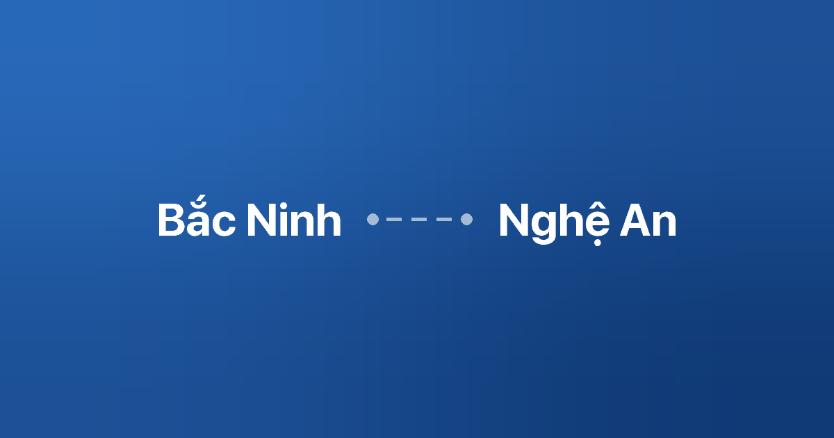 Xe ghép Bắc Ninh Nghệ An