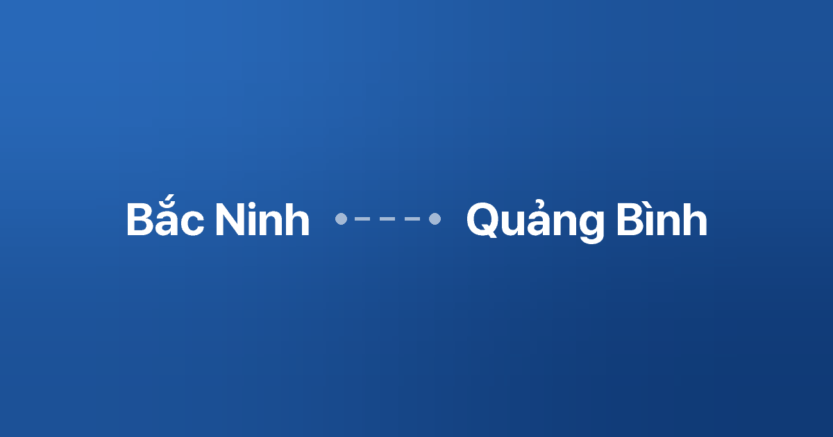 Xe ghép Bắc Ninh Quảng Bình