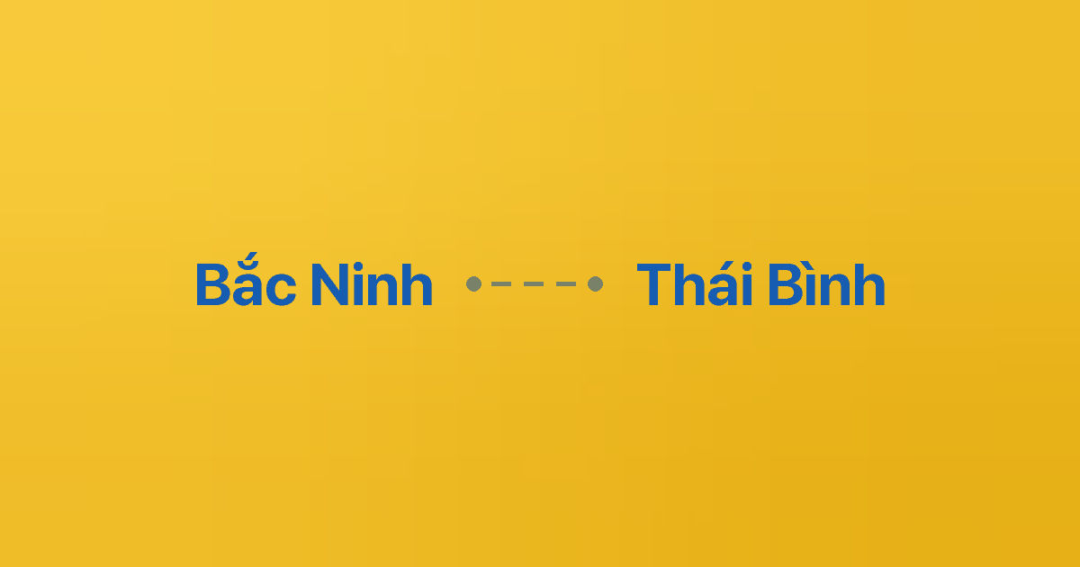 Xe ghép Bắc Ninh Thái Bình