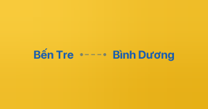 Xe ghép Bến Tre Bình Dương