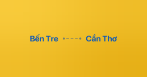 Xe ghép Bến Tre Cần Thơ