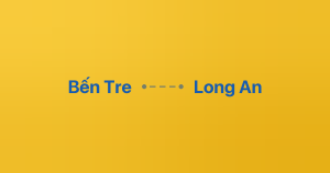 Xe ghép Bến Tre Long An