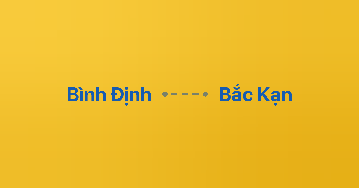 Xe ghép Bình Định Bắc Kạn 5 Xe ghép Bình Định Bắc Kạn