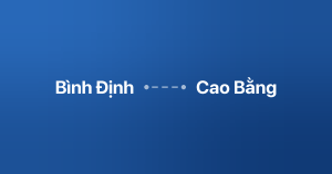 Xe ghép Bình Định Cao Bằng