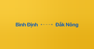 Xe ghép Bình Định Đắk Nông