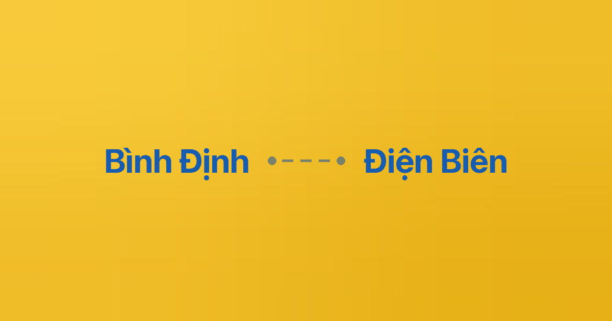 Xe ghép Bình Định Điện Biên