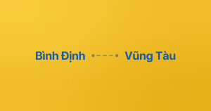 Xe ghép Bình Định Vũng Tàu