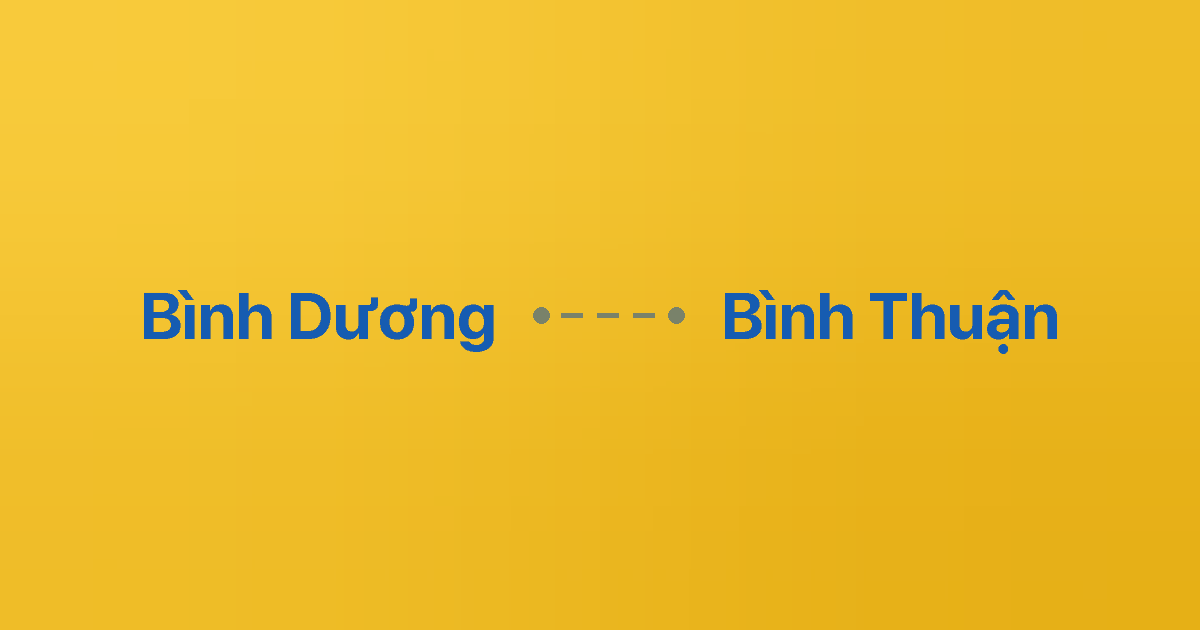 Xe ghép Bình Dương Bình Thuận