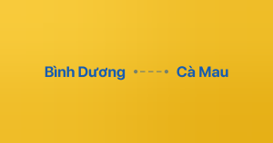 Xe ghép Bình Dương Cà Mau