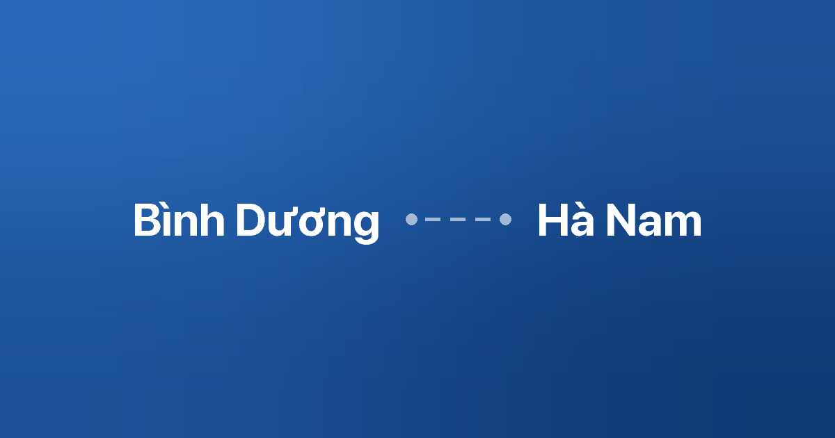 Xe ghép Bình Dương Hà Nam 6 Xe ghép Bình Dương Hà Nam