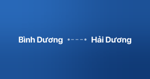 Xe ghép Bình Dương Hải Dương