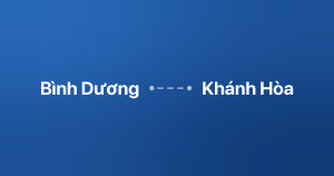 Xe ghép Bình Dương Khánh Hòa
